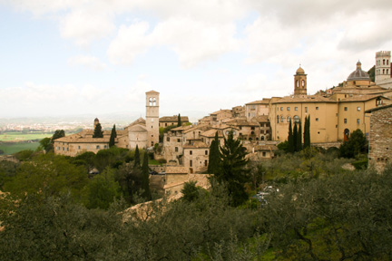 Hillside town of Assisi