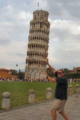 Holding up the Leaning Tower of Pisa Holding Up the Leaning Tower