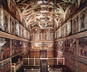 The Sistine Chapel in the Vatican, Rome Sistine Chapel
