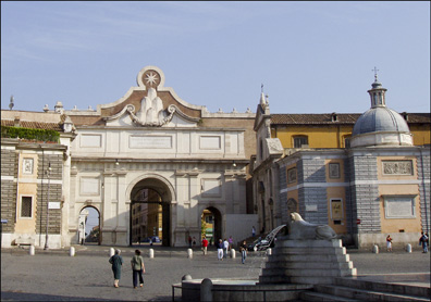Mimi's Virtual Angels and Demons Blog Tour continues: Santa Maria del Popolo Piazza del Popolo