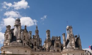 Chambord Rooftop-6x3.5 Rooftop and Chimney Stacks of Chambord