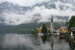 cloudy Hallstatt. 6x4pg cloudy Hallstatt. 6x4pg