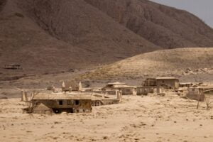 Buried houses